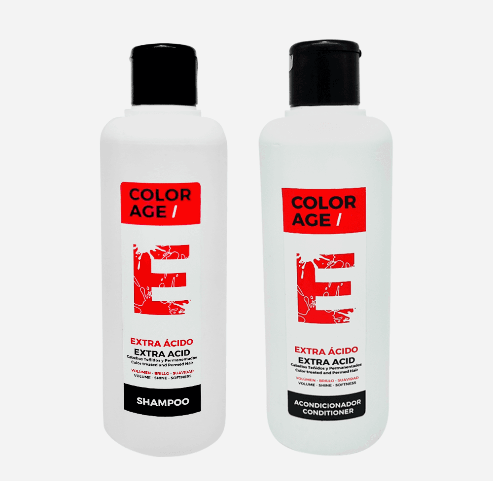KIT SHAMPOO + ACONDICIONADOR EXTRA ÁCIDO X1000ML