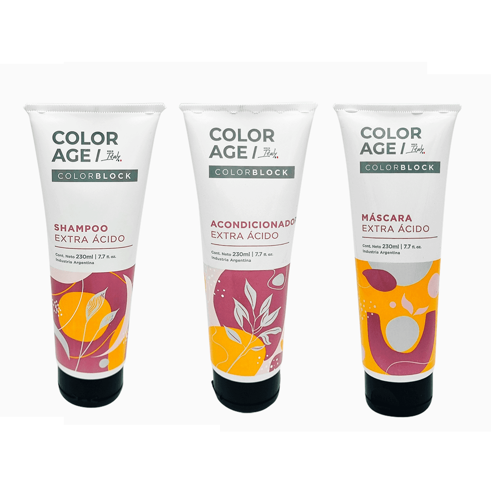 KIT COMPLETO COLOR BLOCK EXTRA ÁCIDO