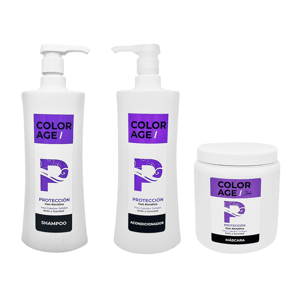 KIT PROTECCIÓN SHAMPOO + ACOND. + MÁSCARA X1000ML