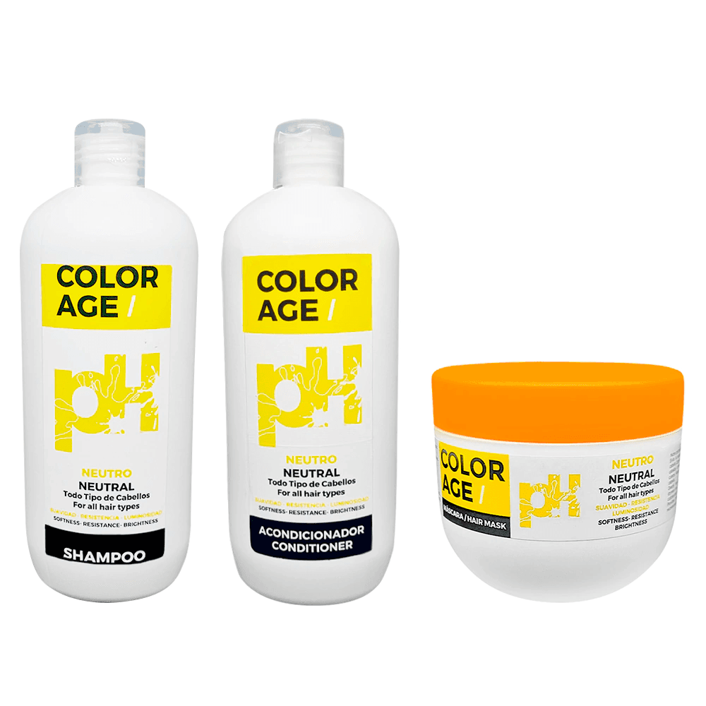 KIT PH NEUTRO SHAMPOO + ACOND. + MÁSCARA X500ML