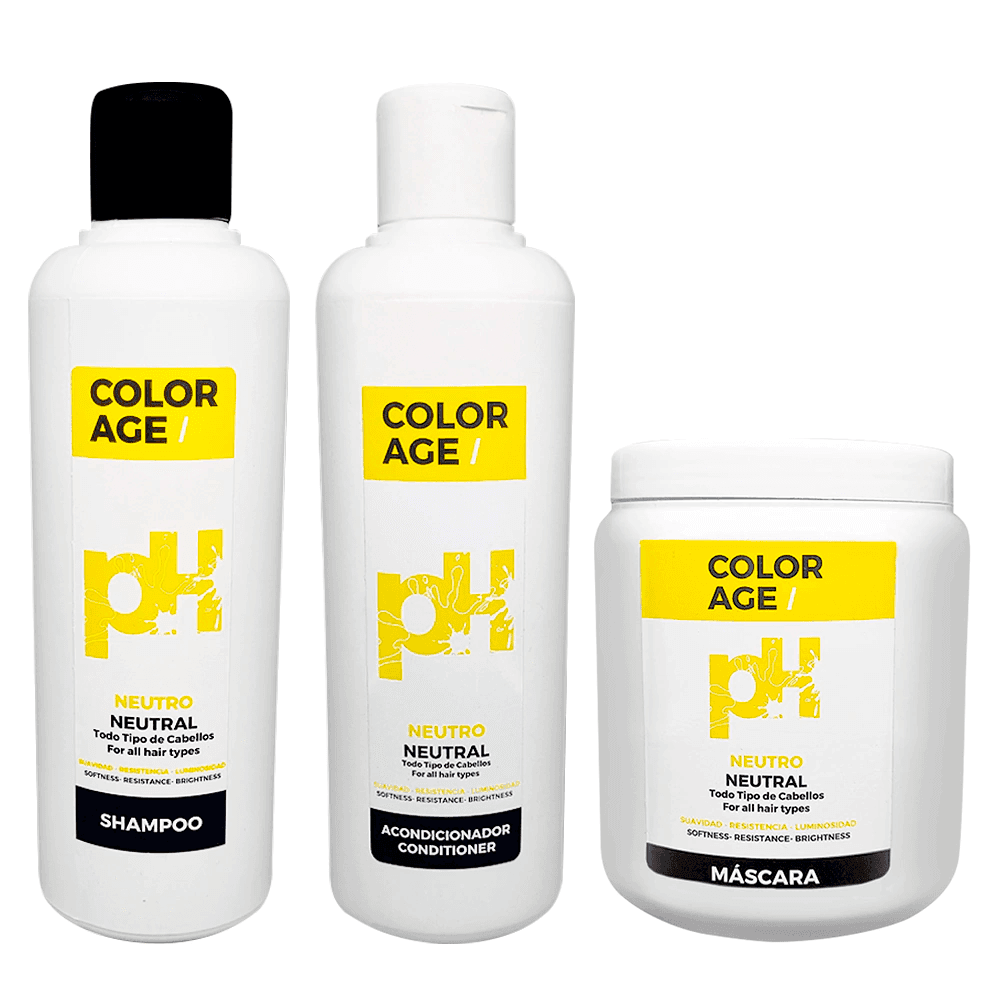KIT PH NEUTRO SHAMPOO + ACOND. + MÁSCARA X1000ML