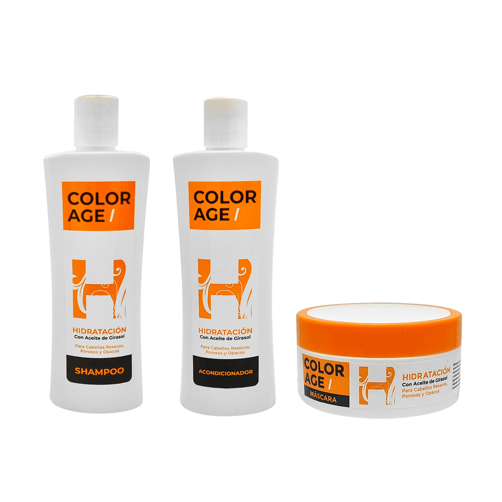 KIT HIDRATACIÓN SHAMPOO + ACOND. + MÁSCARA