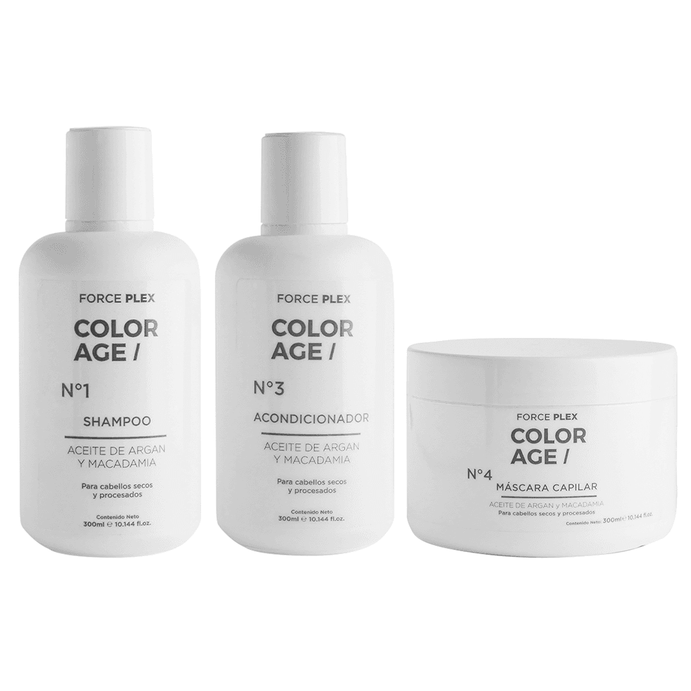 KIT SHAMPOO + ACOND. + MÁSCARA FORCE PLEX